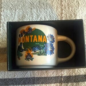 Starbucks Montana 2 oz mini mug YOU ARE HERE SERIES